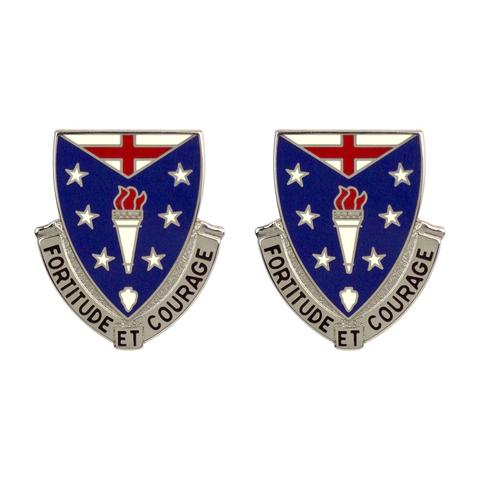 104th Infantry Regiment Unit Crest (Fortitude Et Courage)